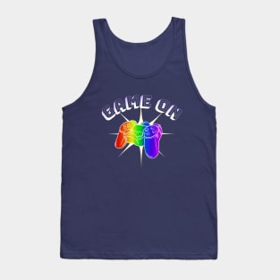 Game On - Rainbow Controller Tank Top